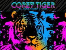 Tablet Screenshot of coreytiger.com